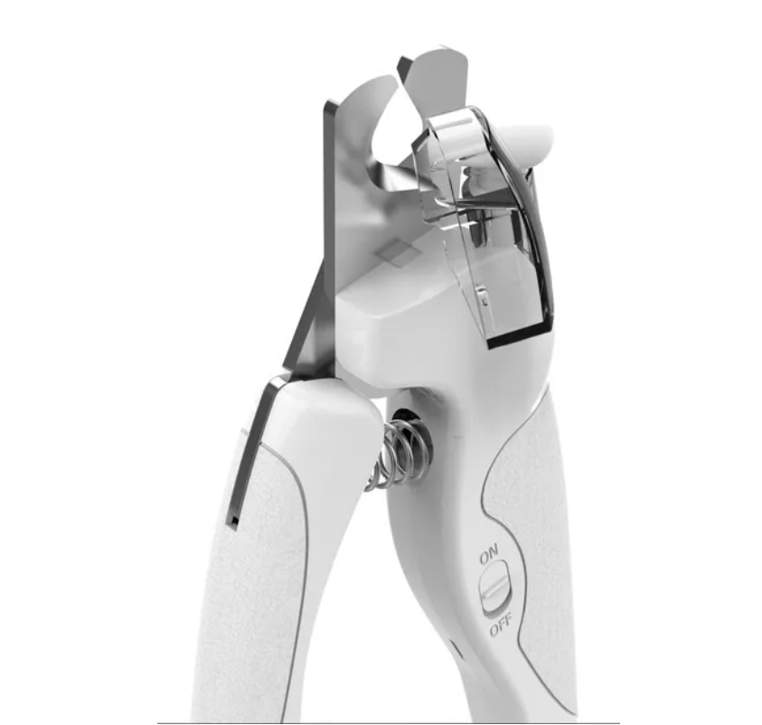 Pet Life 'Clip-Tronic' LED Lighting and USB Charging Precision Cat and Dog Nail Clipper