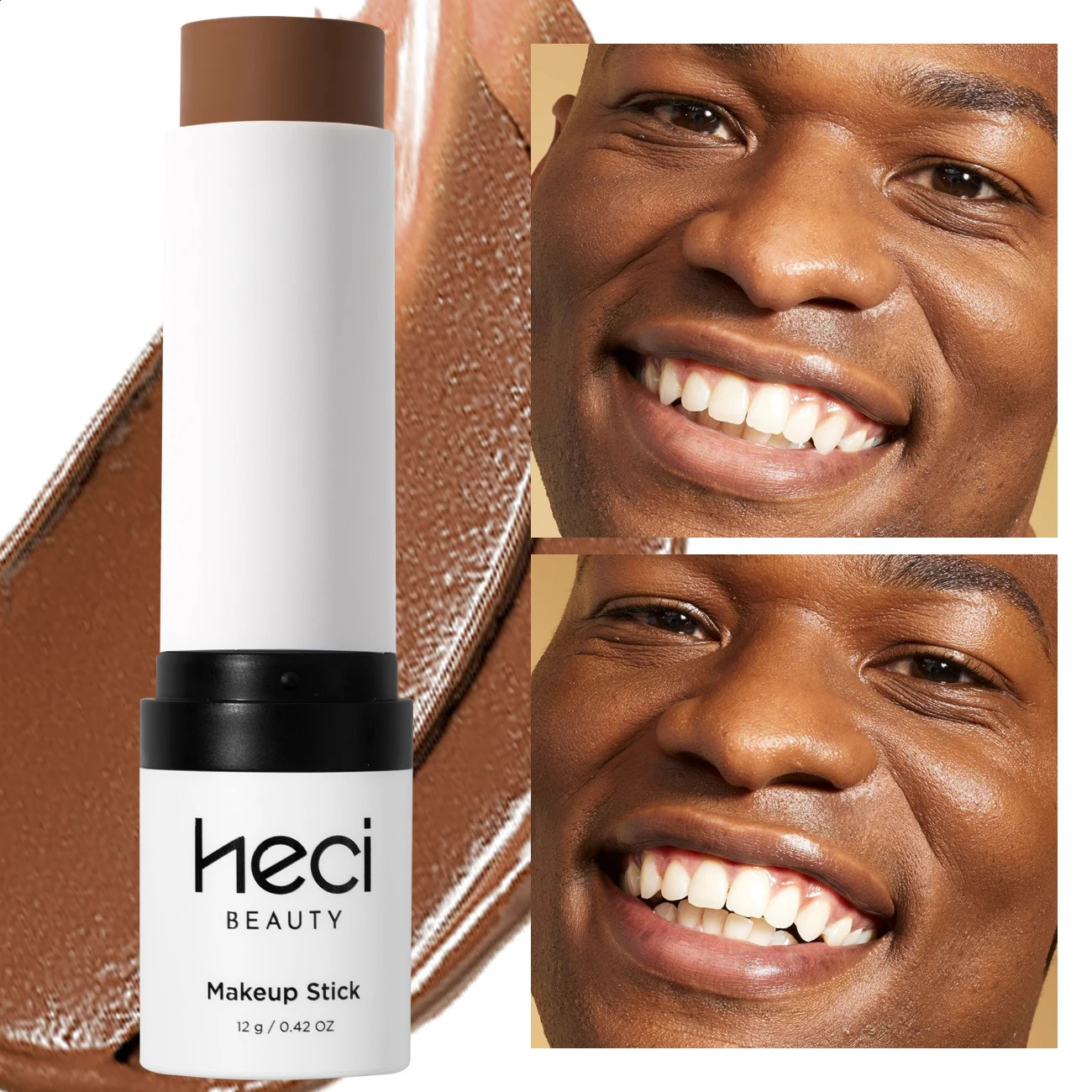 Mens base bar oil control and longlasting coloring moisturizer BB CC cream color correction for all skin types 250415