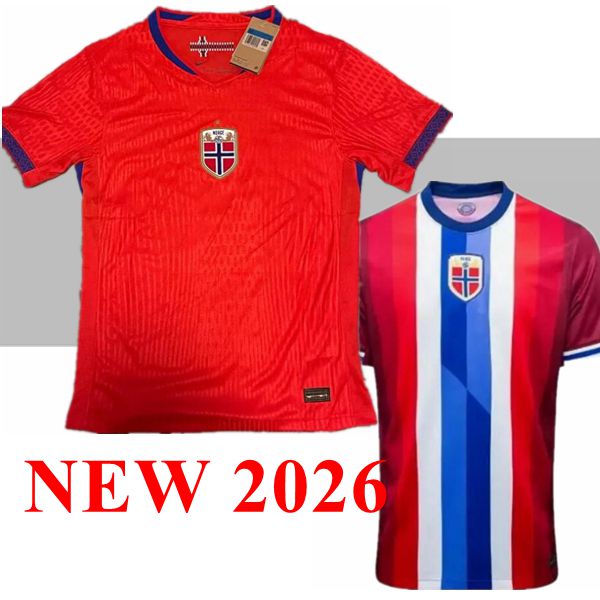 2026 Norway HAALAND 2026 World Cup soccer jerseys SORLOTH NUSA AASGAARD HORN MYHRE DONNUM RYERSON MOLLER WOLFE AJER STRAND LARSEN 2025 national team