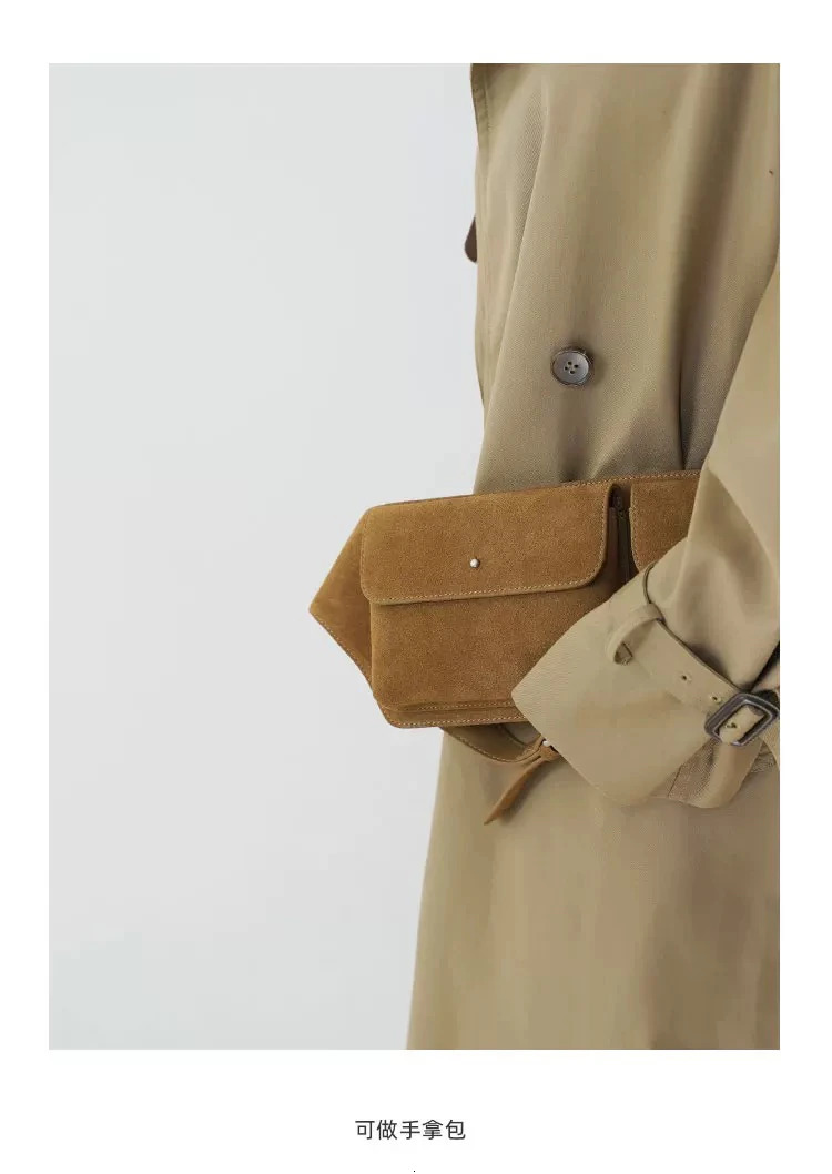 Niche Womens Waist Packs Single Shoulder Handheld PU Casual Womens Bag Coin Purse 251124