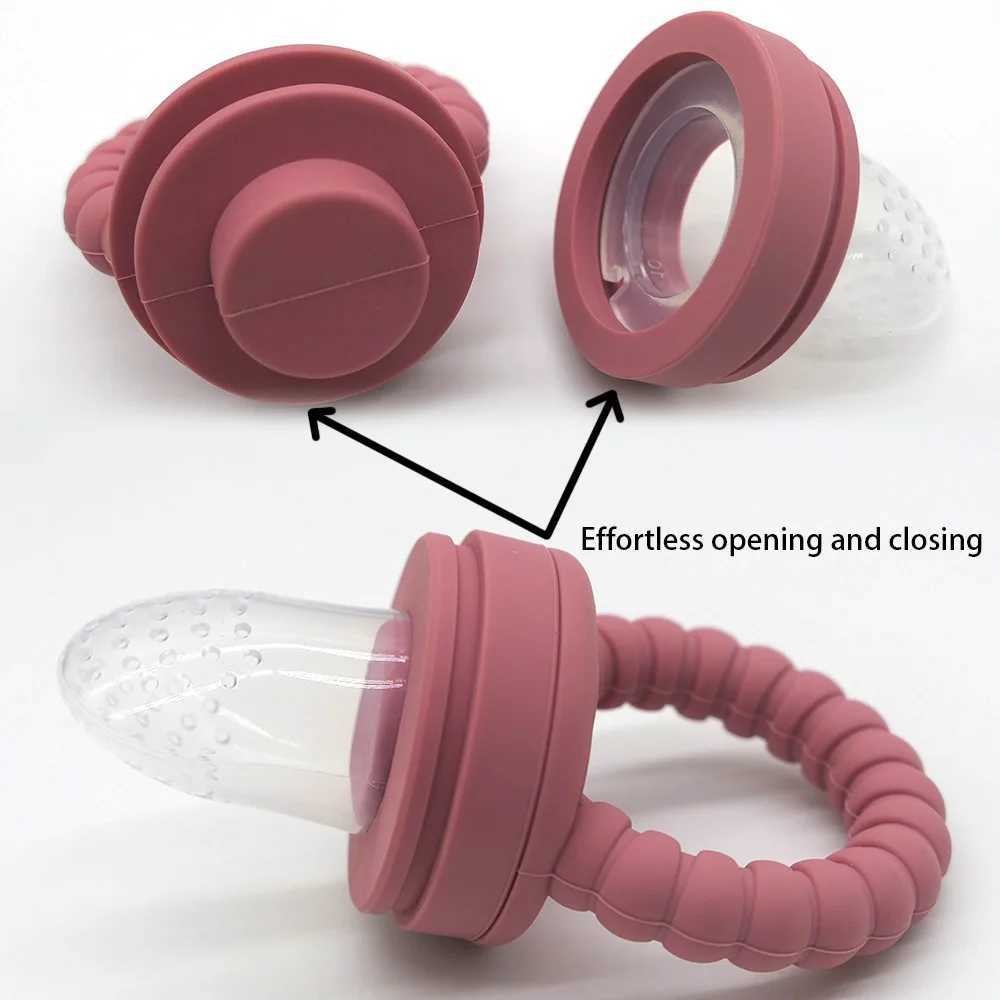 Baby Food Processor Teether Anti-Sucking Molar Toy for Teething Mood Relief G251125