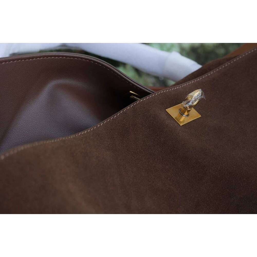 Autumn And Winter Suede Leather Tote Bag Frosted Cowhide High-Grade Large Capacity Shoulder Bag