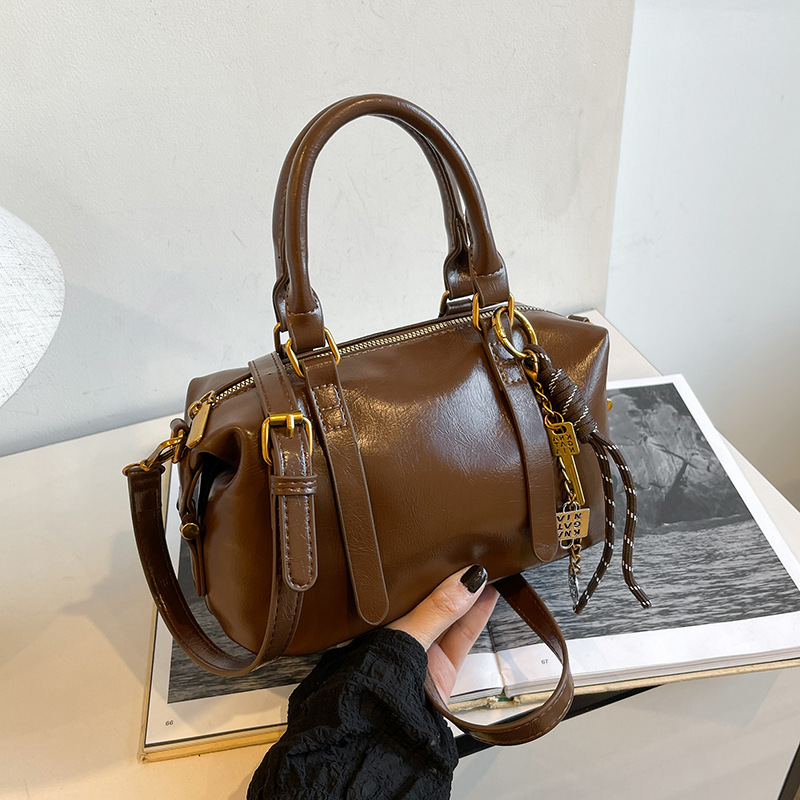2025 Premium Designer Women's Work Tote Bag - Spacious Leather-Trimmed Boston Handbag, Convertible Shoulder/Crossbody Office Essentials