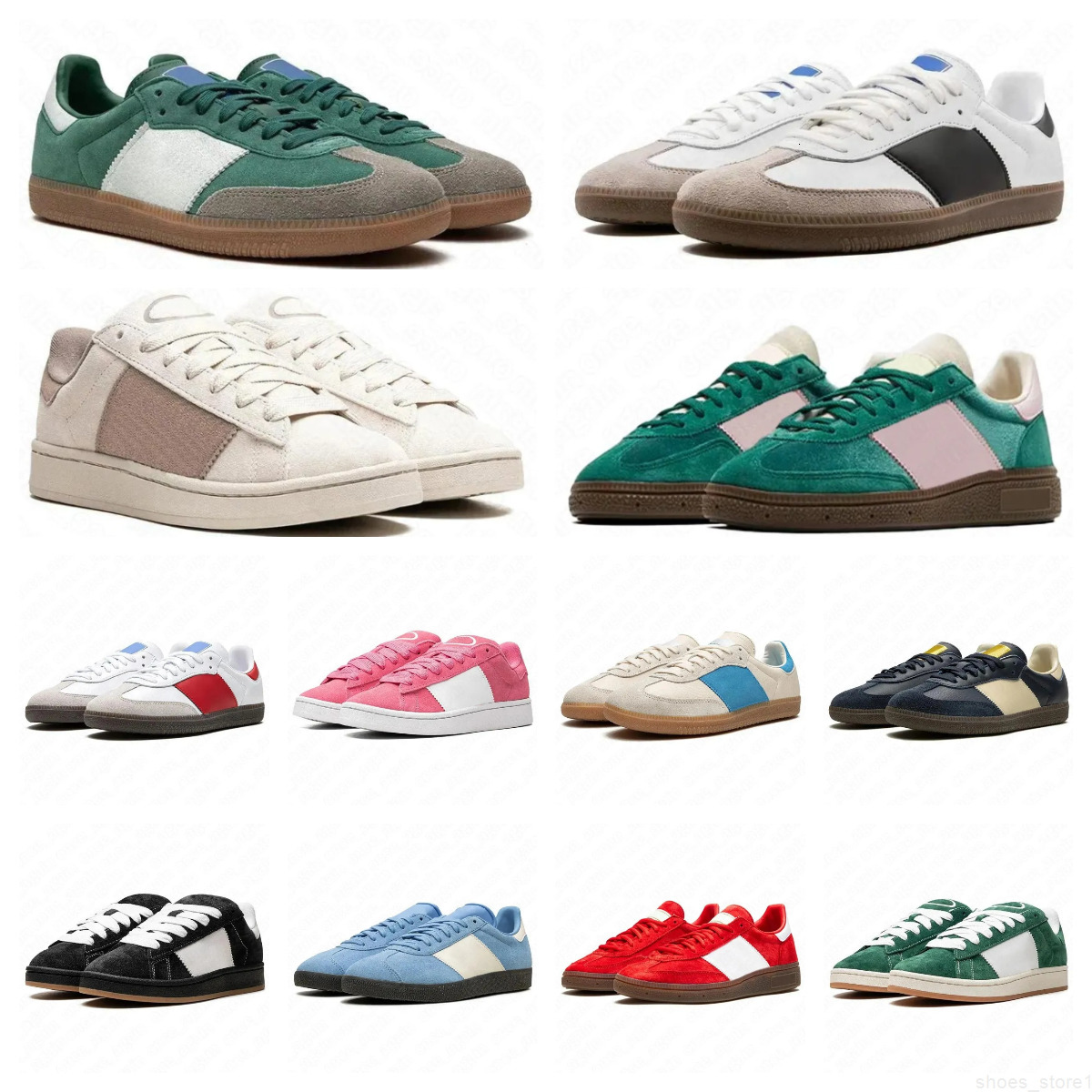 Designer Unisex Classic Sneakers Collegiate Navy Red White Black Gum Cream Casual Outdoor Jogging Shoes Leopard Denims1