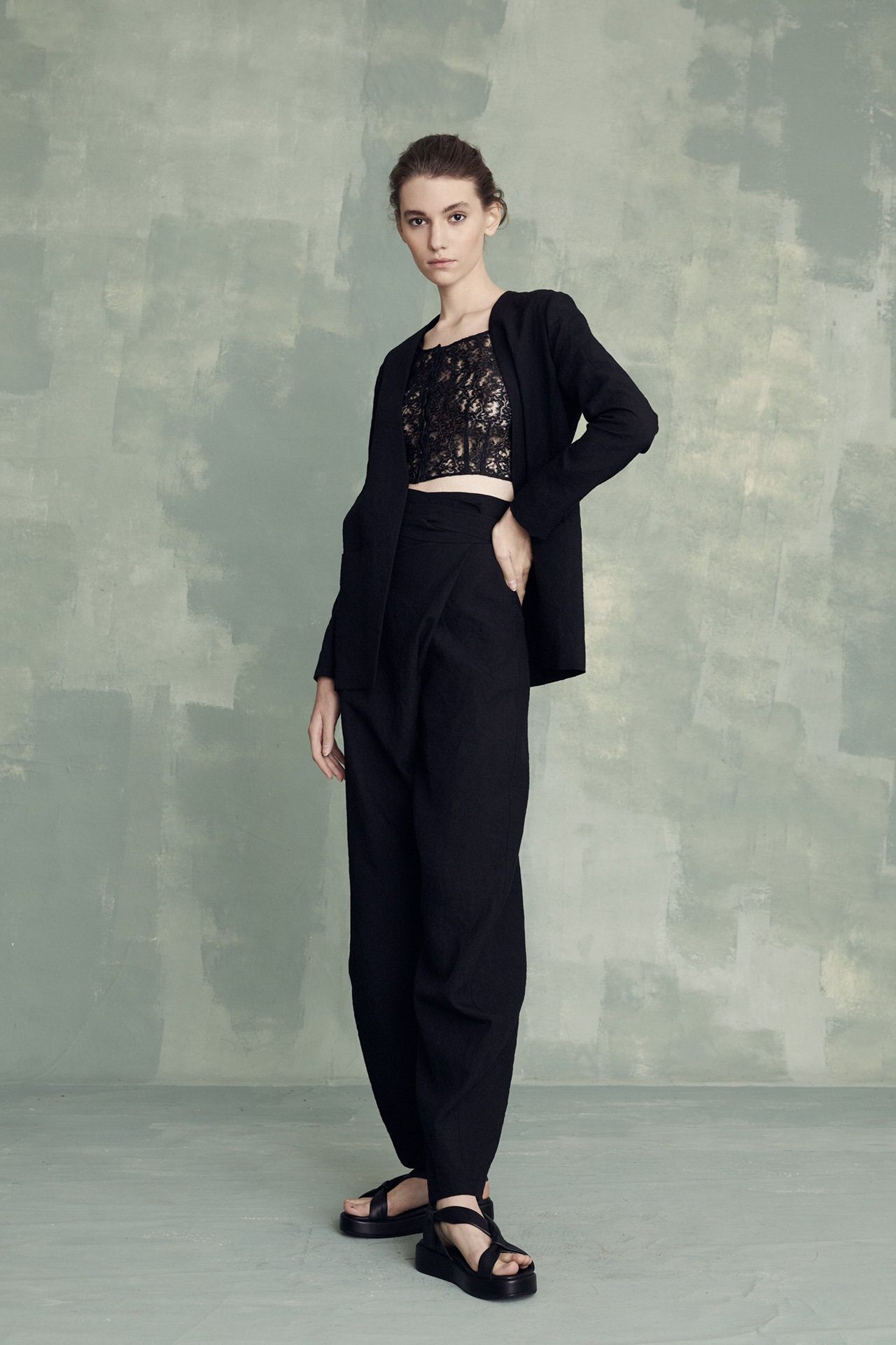 womens casual suits business Vogue Paris 2025 Fashion Week Show Customized Fashion Tailored clothing M28