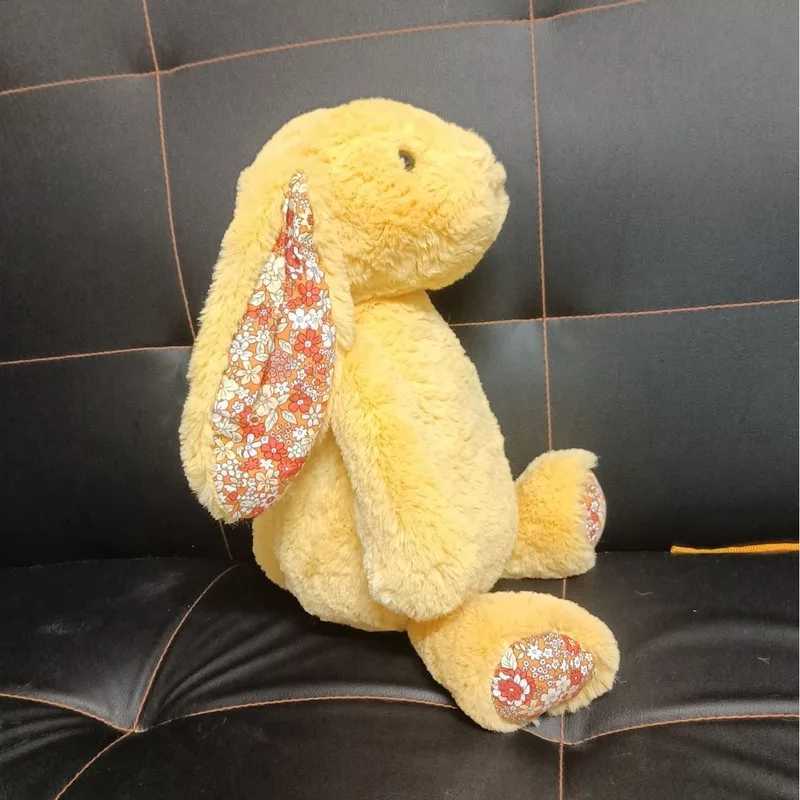 Stuffed 30cm Monet Plush Doll 25th Anniversary New Shy Blue Oil Painting Rabbit Decoration Cat Dog Toy Pet Gift Y250425 Y260128