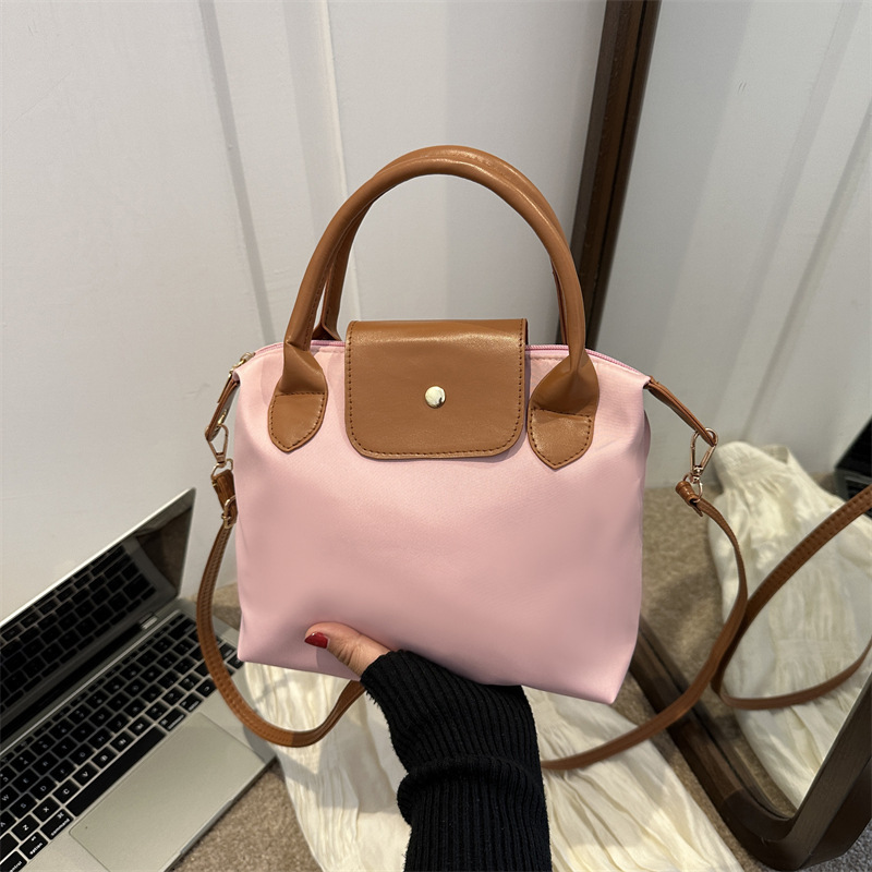 New Free Delivery Designer Shoes By 2025 Fashionable, Personalized, Casual And Trendy Tote 2023 New Large Capacity Nylon Contrasting Splicing Hand-Hel