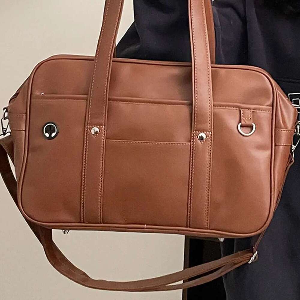 Designer Bag Portable Work Fashionable And Daily Japanese Capacity Shoulder Bag For On Girls Handbag