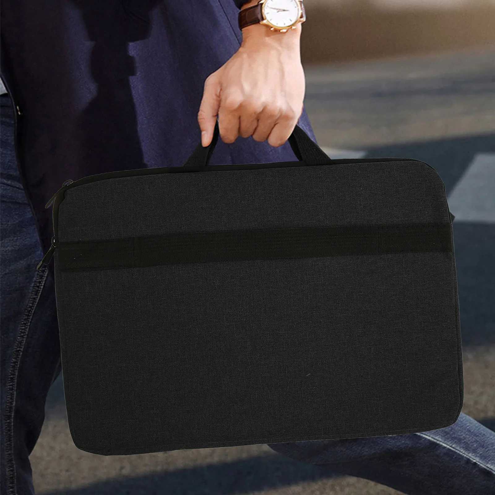 156Inch Laptop Sleeve Waterproof Polyester Laptop Case Portable Notebook Protective Case for Travel Business Trip Laptop SleeveT251125