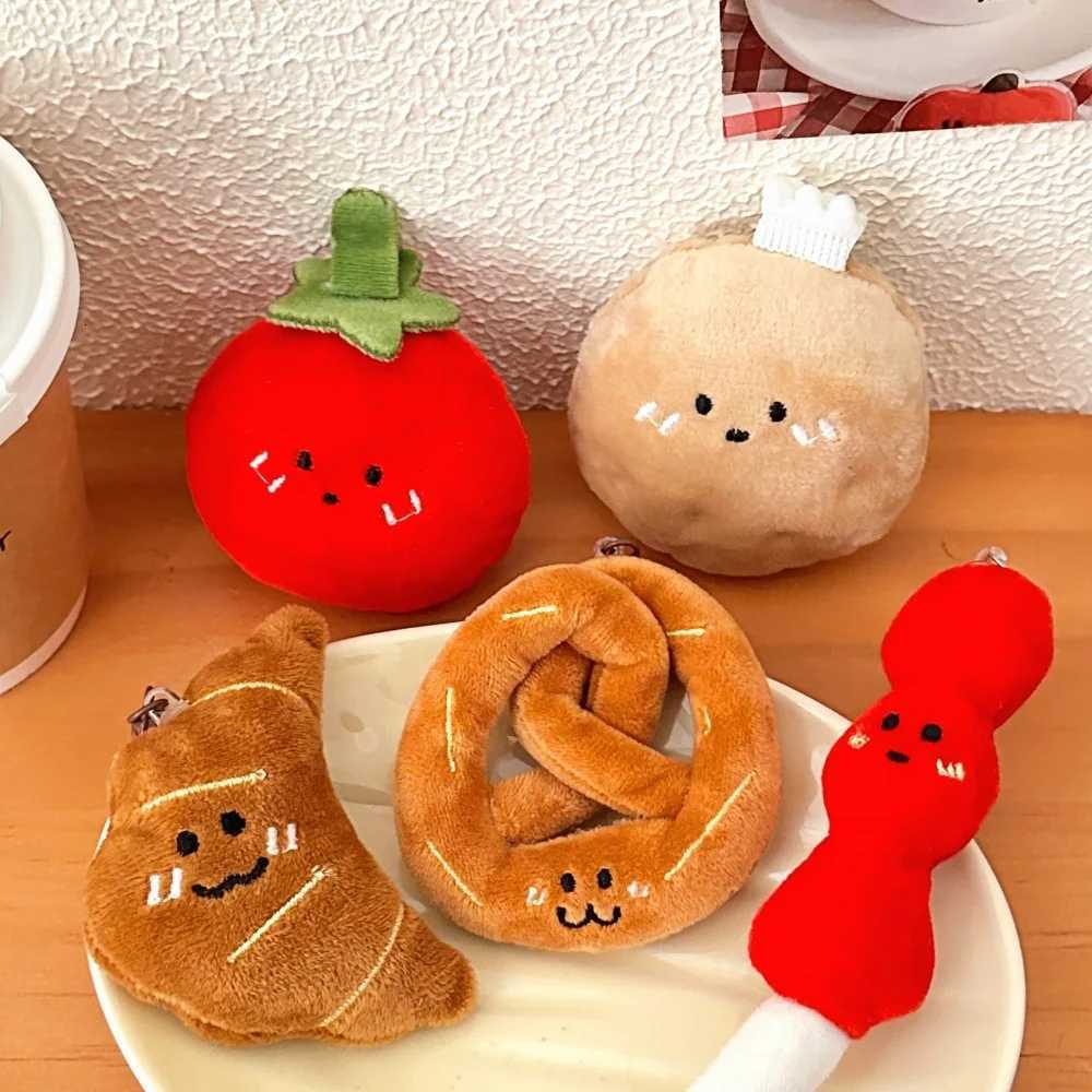 New Cute Cartoon Vegetable Bread Doll Pendant for Girls Plush Doll PendantXJ251125