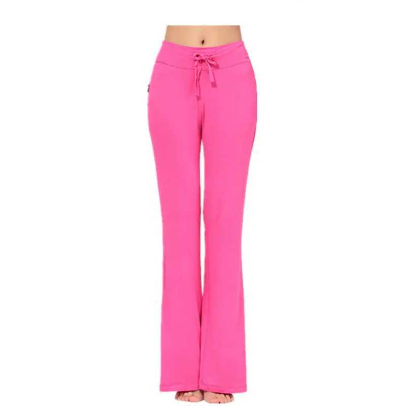 New Yoga Flare Legging Womens Fitness Push ups High Waist Wide Legs Seamless Exercise Pants Fitness Stretch Tight PantsC250425