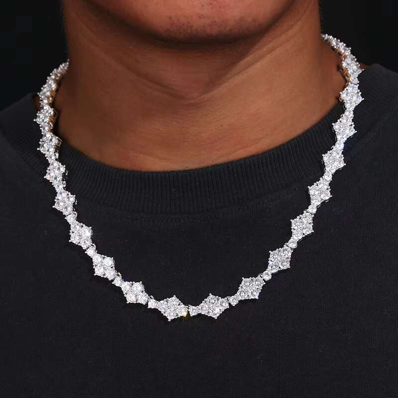 5.0mm Unique Link Chain Necklace Large Spring Clasp Hip Hop Streetwear Jewelry for Men and Women Trendy Couple Statement Chain