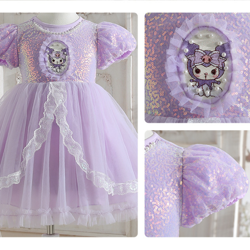 DISNEY baby clothes kids designer clothes Frozen Elsa princess Girls' mesh design dress birthday party outfit holiday beach attire.