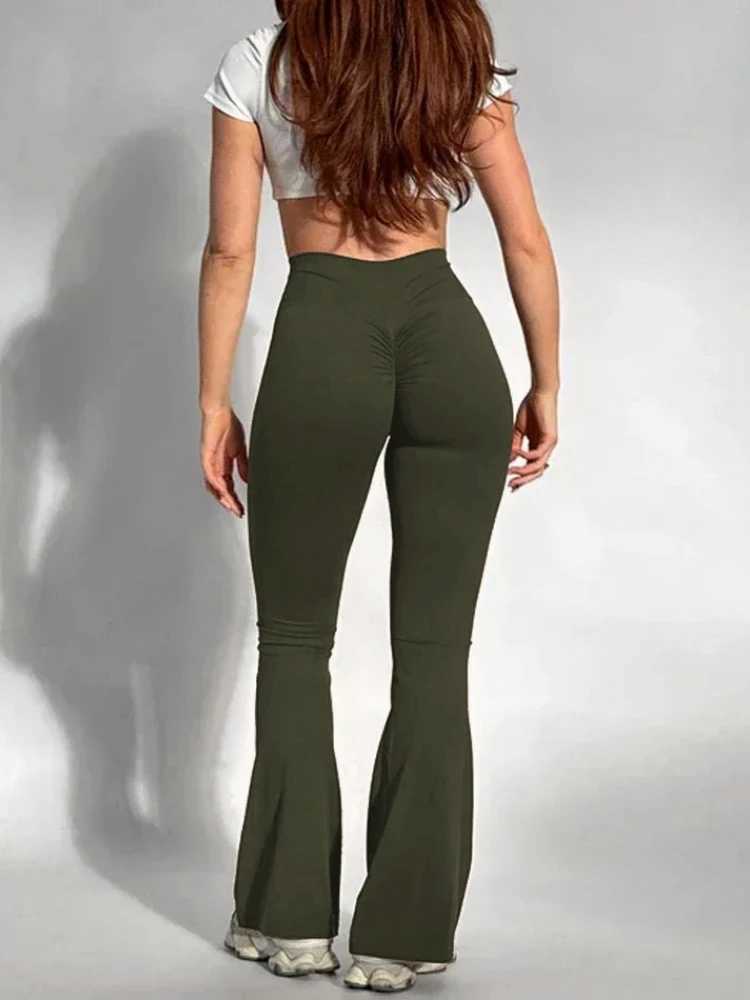High waisted exercises yoga legs hip lifting Scrunch hip exercise fitness pantsC250425