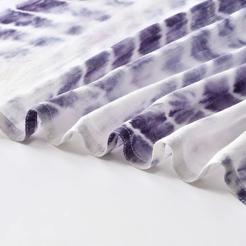 Stripe Printing Dyeing Rayon Hijab Scarf Cotton Muslim Hijabs Shawls Women Long Wraps Soft Muslim Female Islim Turban 250424
