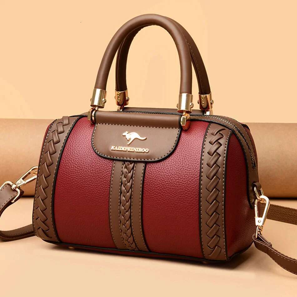 Luxury Designer High Quality Leather Purses And Handbags For Women Designer Shoulder Crossbody Bag New Ladies Messenger Bags Sac A Main