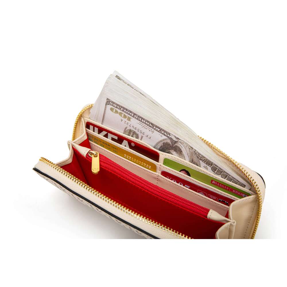 CHCH Women's Long Wallet Cartoon Pattern Key Credit Card Bag