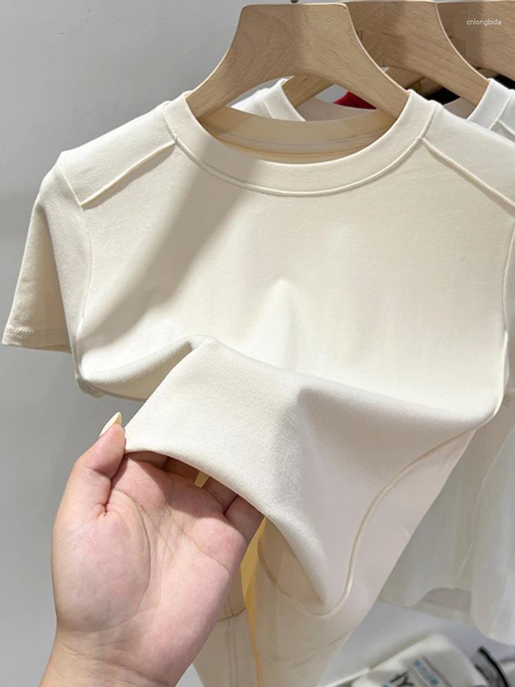 Women's T Shirts Summer White T-shirt Cotton Female Short-sleeved Student Versatile Loose Half-sleeve Harajuku Top Trend