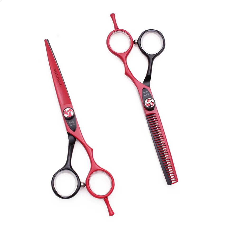 Hair Scissors Professional 5.5 6 AQIABI Japan 440C Thinning Scissors Barber Shop Hair Cutting Scissors Haircut Shears A1018 250424