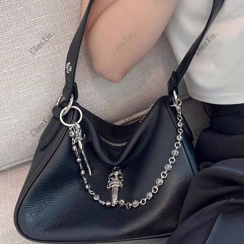 CH bag Charm bags Designer Chrome bag Handbag for Women 2025 Niche Design High-end Fashion Chicken Nugget Underarm Shoulder Bag Trendy