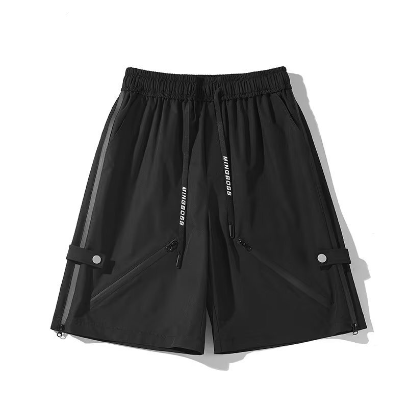 Shorts, casual loose men's straight leg shorts, 2025 summer new collection, youthful trend, Korean version, versatile, personalized and explosive