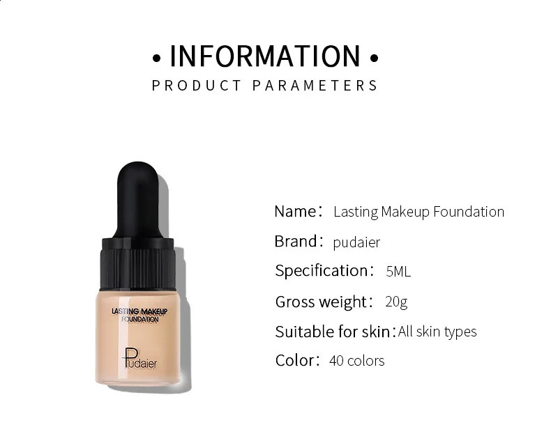 Free delivery vial of liquid basic effective concealer skin contour moisturizer BBCream Primer 250415