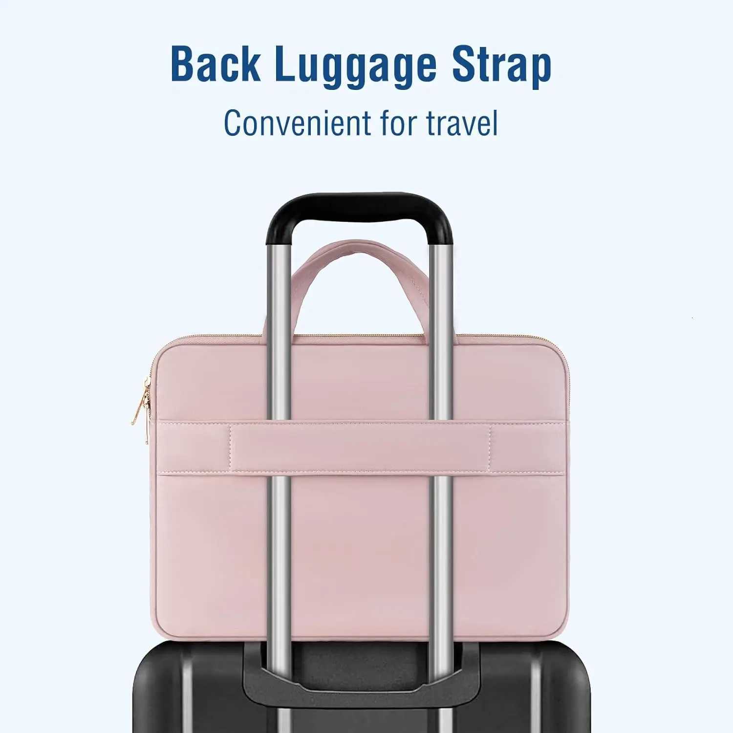 Laptop Briefcase Bag for 2025 Macbook Air 13 15 Pro 14 16 M5 M4 M3 M2 M1 133 142 inch Mac Dell HP Lenovo Notebook Sleeve CaseT251125