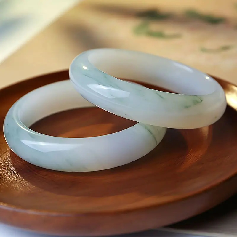 Snow Cuihua Jade Bracelet Womens Product Fashion Bracelet Jade Bracelet 250424