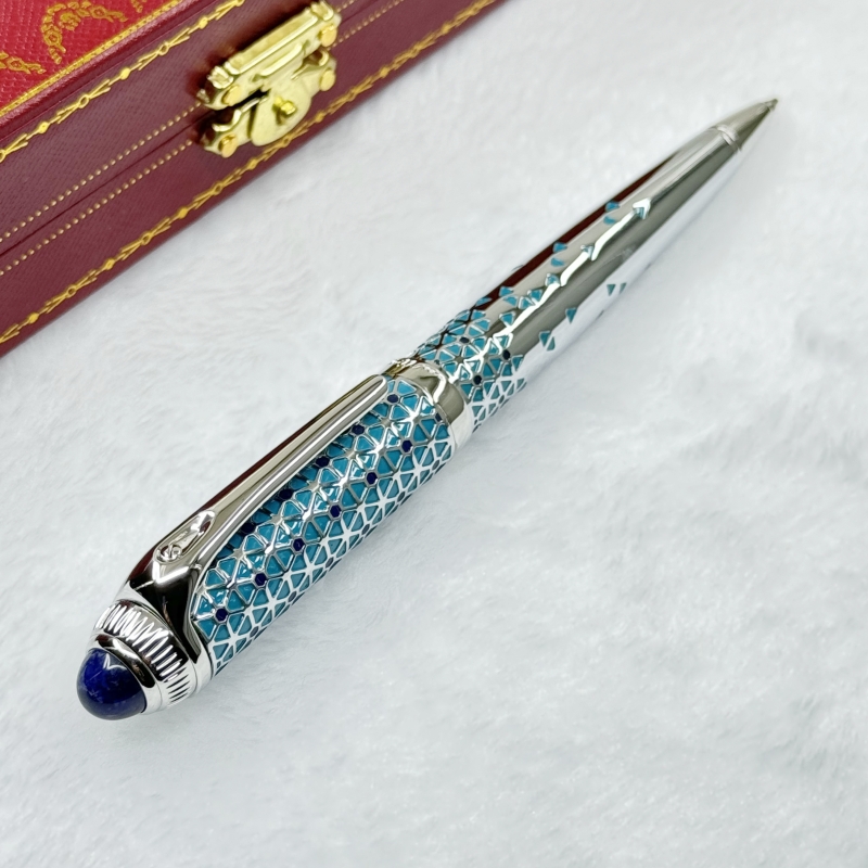 AAA quality Silver / Gold CT Ballpoint pen business office stationery Fashion brand write refill pens for christmas gift