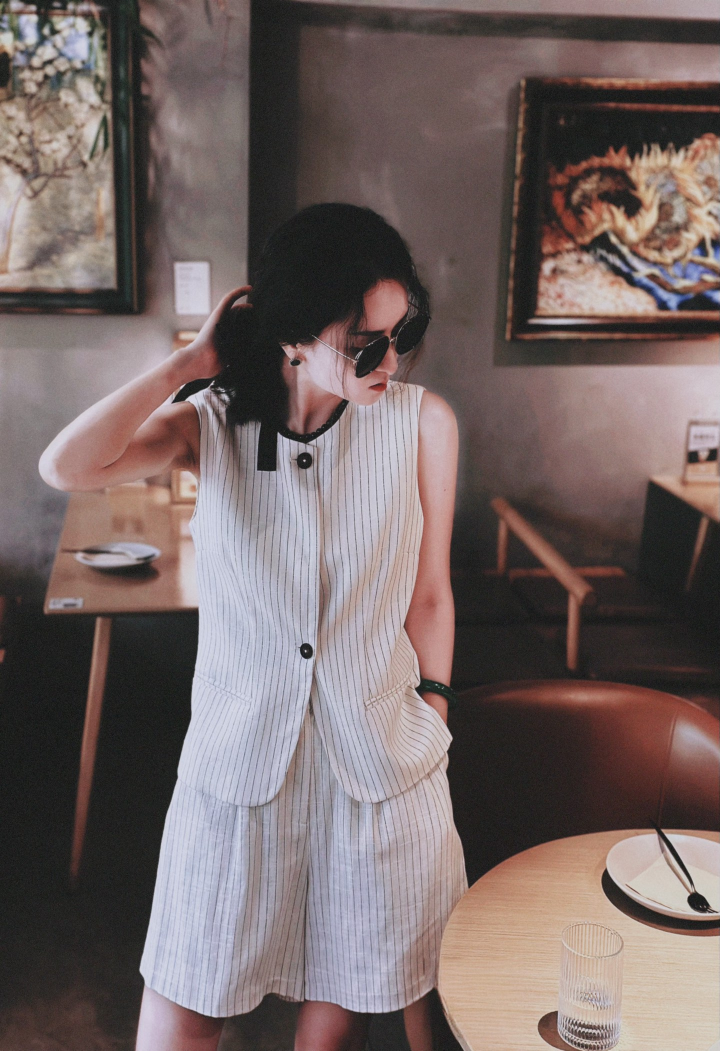 womens casual suits business Vogue Paris 2025 Fashion Week Show Customized Fashion Tailored clothing.M26