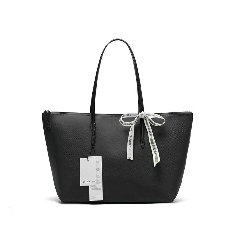 2025 New Free Shipping Designer Pack Horizontal L French Crocodile Women's Shopping Large Capacity Shoulder Handheld Dumpling Tote Bag