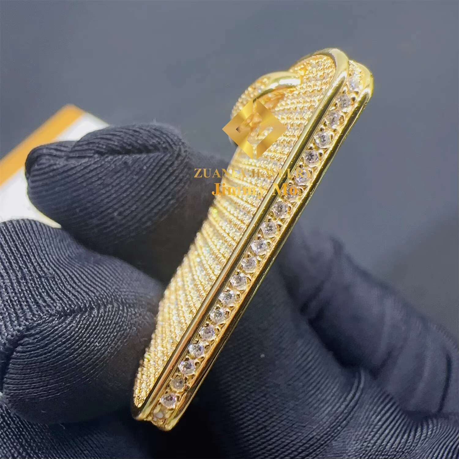 Drop Shipping Pass Diamond Tester Factory Price Iced Out Jewellery Hip Hop 925 Silver VVS1 Moissanite Diamond Dog Tag Pendant