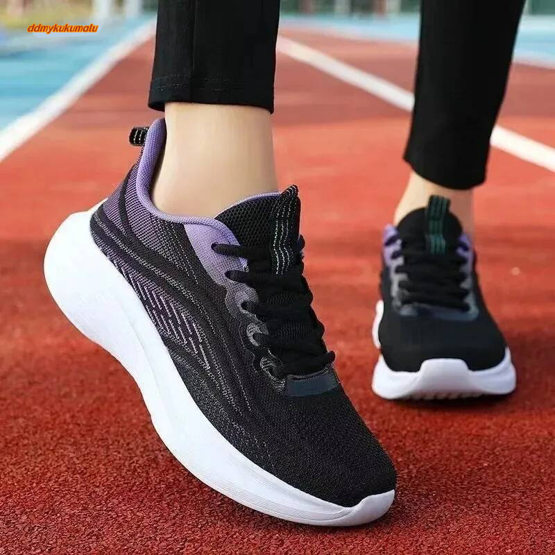Casual Running Summer Fashion Anti Slip Hiking Mesh Breathability Athletic Shoe Tennis Trend 2024 Woman Sneakers Couple ddmykukumalu