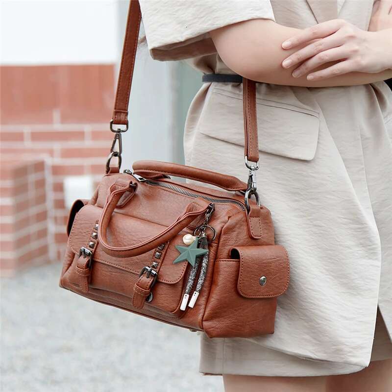 Luxury Designer Women Faux Leather Handbags Female PU Crossbody Shoulder Bags Fashion Tote Bag Gift For Girls Mom Bolsas Femininas Sac A Main