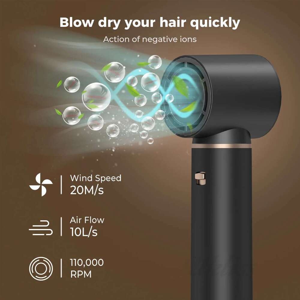 2-in-1 Hair for Home Use, Salon Quality Dryer, Straight & Curling, Anti-Damage, Multi-Function Blow Dryer