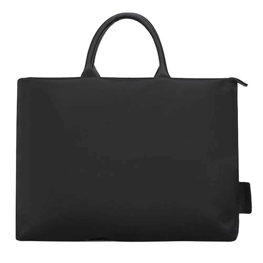 Versatile Waterproof Laptop Bag Soft Fashionable Laptop Sleeve Bag Nylon Document Bag for WomenT251125