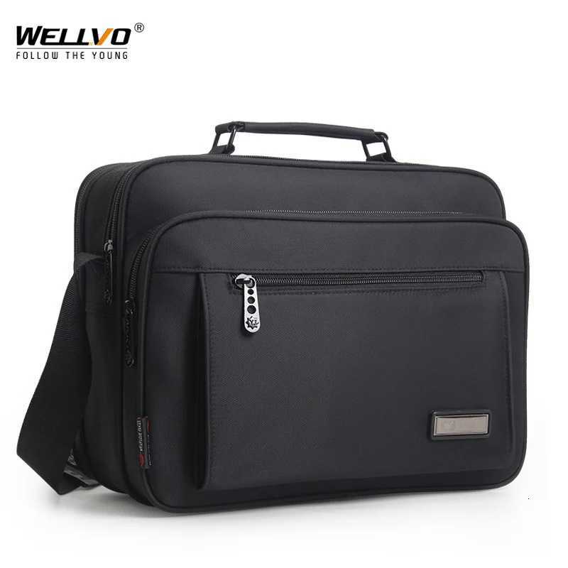 Men Briefcase Messenger Bag Oxford Waterproof Shoulder Bag For Men Fashion Business Handbag Men Casual Crossbody Bags X688ZCT251125