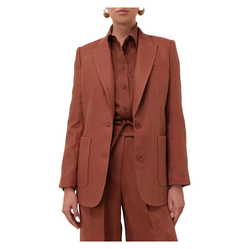 womens casual suits business Vogue Paris 2025 Fashion Week Show Customized Fashion Tailored clothing.M32