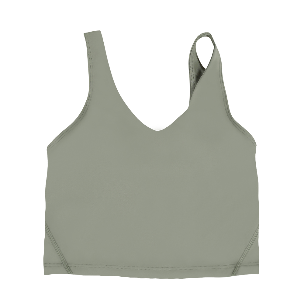 L188 Women's yoga exercise top gym women's U-shaped vest with chest cushion shock-absorbing and sweat absorbing exercise top bra