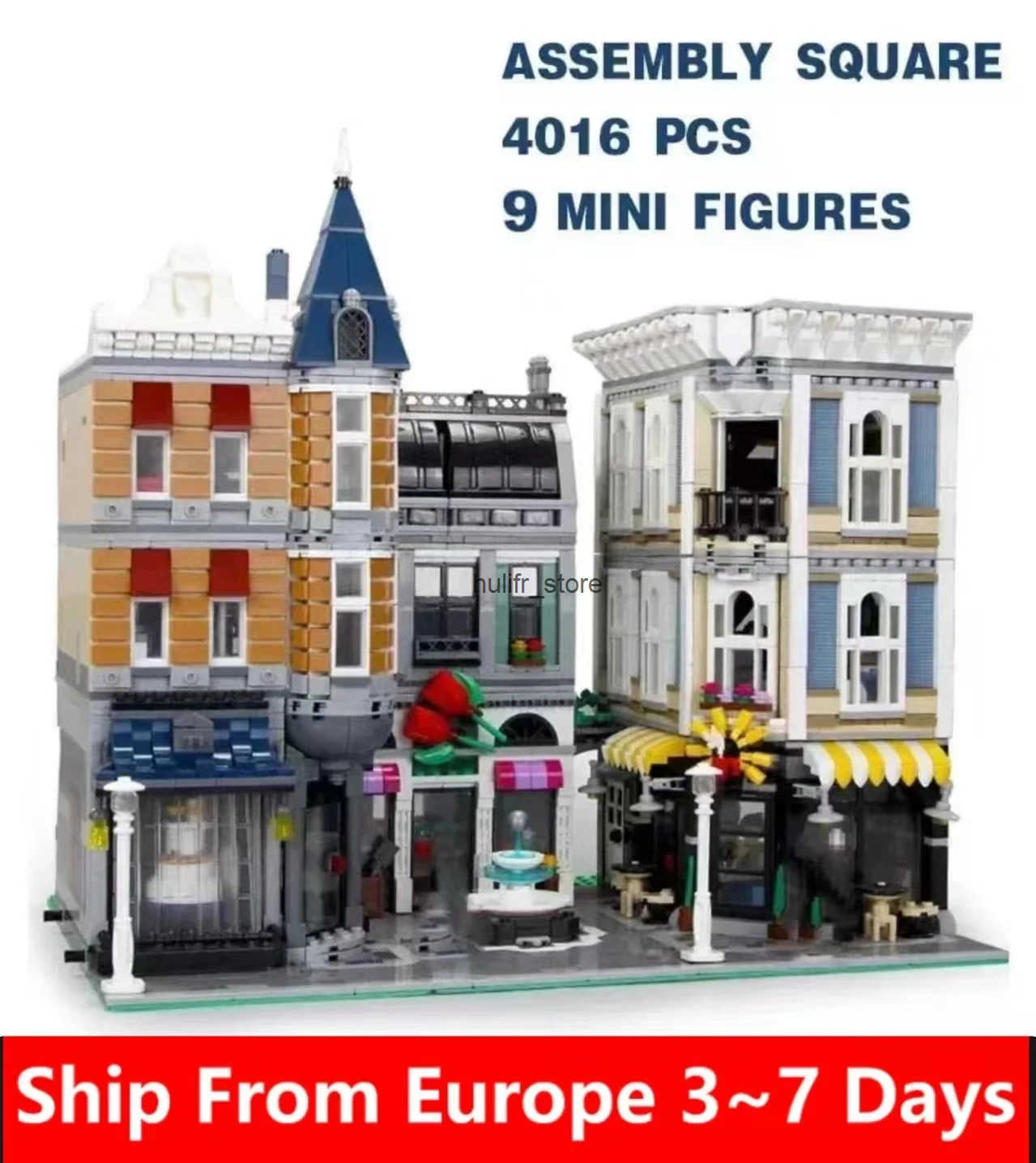 PCS City Center Assembly Square Building Blocks Bricks Birthday Christmas Girls Toys Compatible R251025