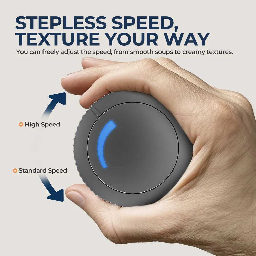 ROUNY 4-in-1 Hand Immersion Blender 1000W Powerful Stainless Steel Stick Food Mixer700ml Mixing Beaker500ml Processor Whisk L251125