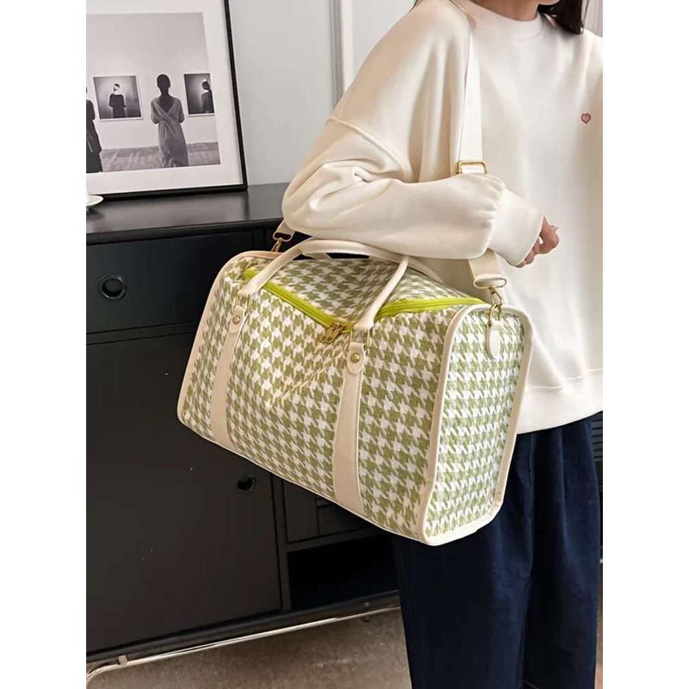 Designer Bag Portable Vintage Travel Duffle Large Capacity Womens Sports Fiess Storage Gym Handbag Weekender Overnight Bag