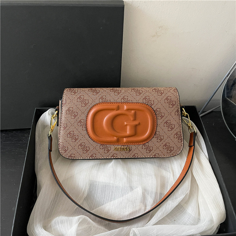 hot free shipping shoulder bags Fashionable Versatile Crossbody Bag for woman vintage Artwork flap bag