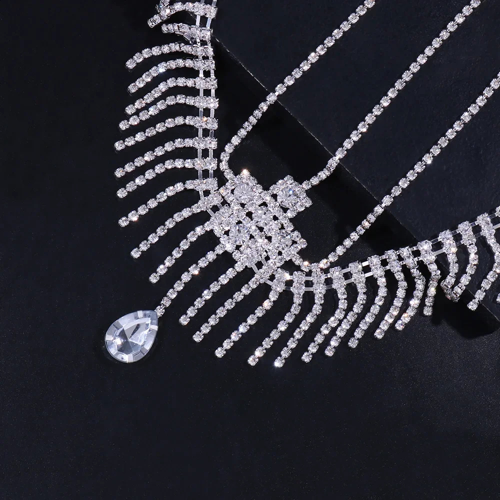 Bling Indian Forehead Chain Rhinestone Headband Headpiece for Women Crystal Hair Ornament Jewelry Wedding Hairpieces Gift 250420