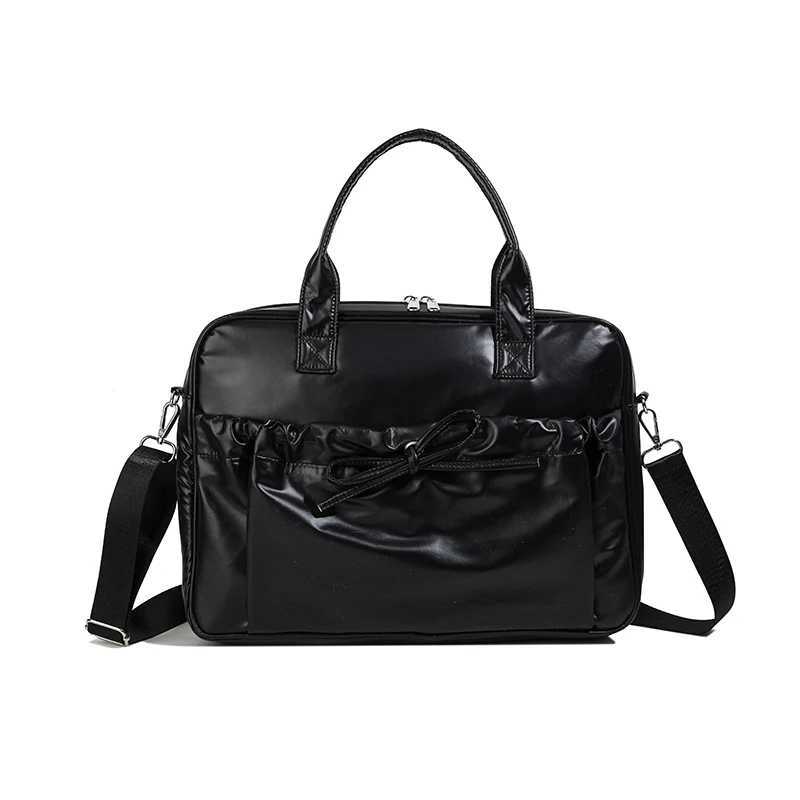 Womens Sweet Bow Shoulder Laptop Bag 133 136 14 15 156 16 Inch For Macbook Samsung Dell Lightweight Computer Briefcase BagT251125