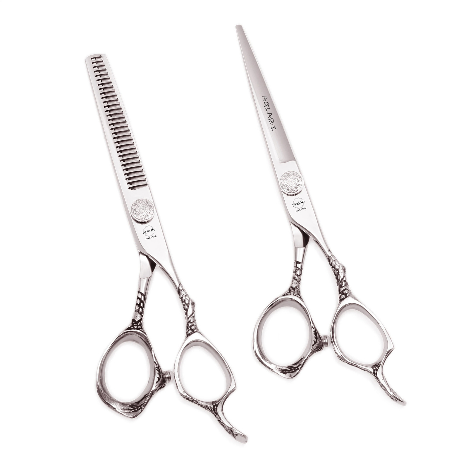 6 Professional Hair Scissors Cutting Shears Thinning Hairdressing Razor Set Haircut Salon Barber Japan 440C Drop A9001 250424