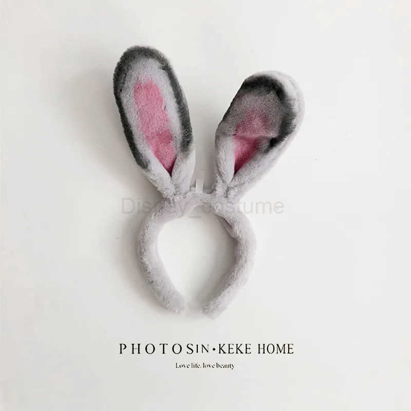 Disney Zootopia Hair Band Judy Role Playing Headband Hair Accessories Cute Cartoon Kavay Park Toys Childrens Gifts X250425