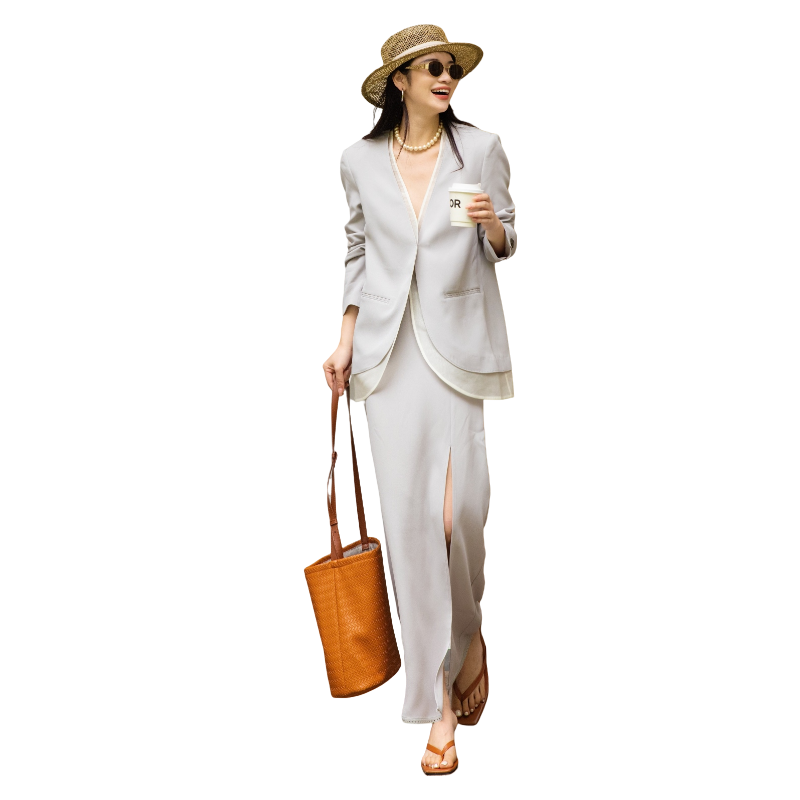 Vogue Paris 2025 Fashion Week Show jacket Customized Fashion Tailored clothing mens and womens Fashion Paris.M29