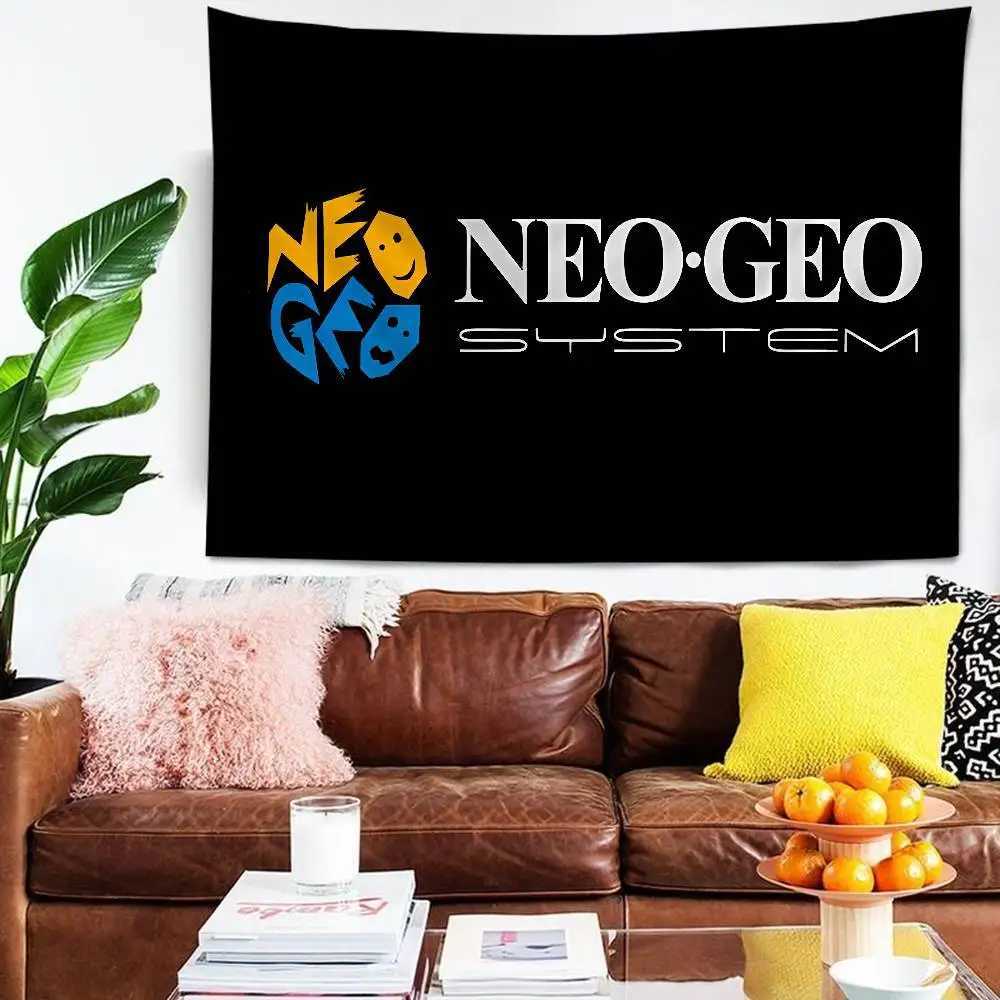 S-SNK N-Neogeo Neo Geo Printed Large Wall Tapestry Wall Hanging Decoration Household Decor BlanketM251125