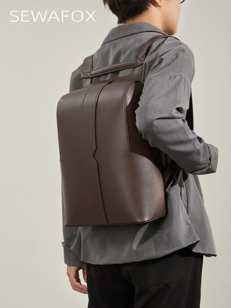 Men's business casual waterproof laptop backpack